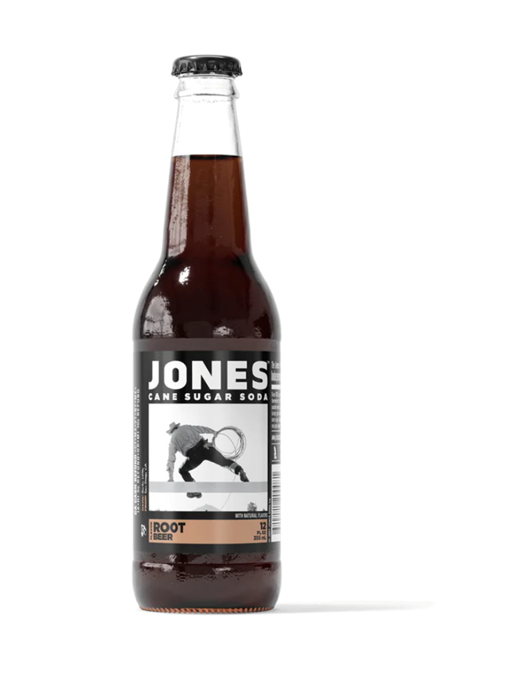 Jones Root Beer Soda 12oz