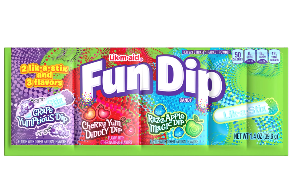 Lik-M-Aid Fun Dip Fruit 1.4oz