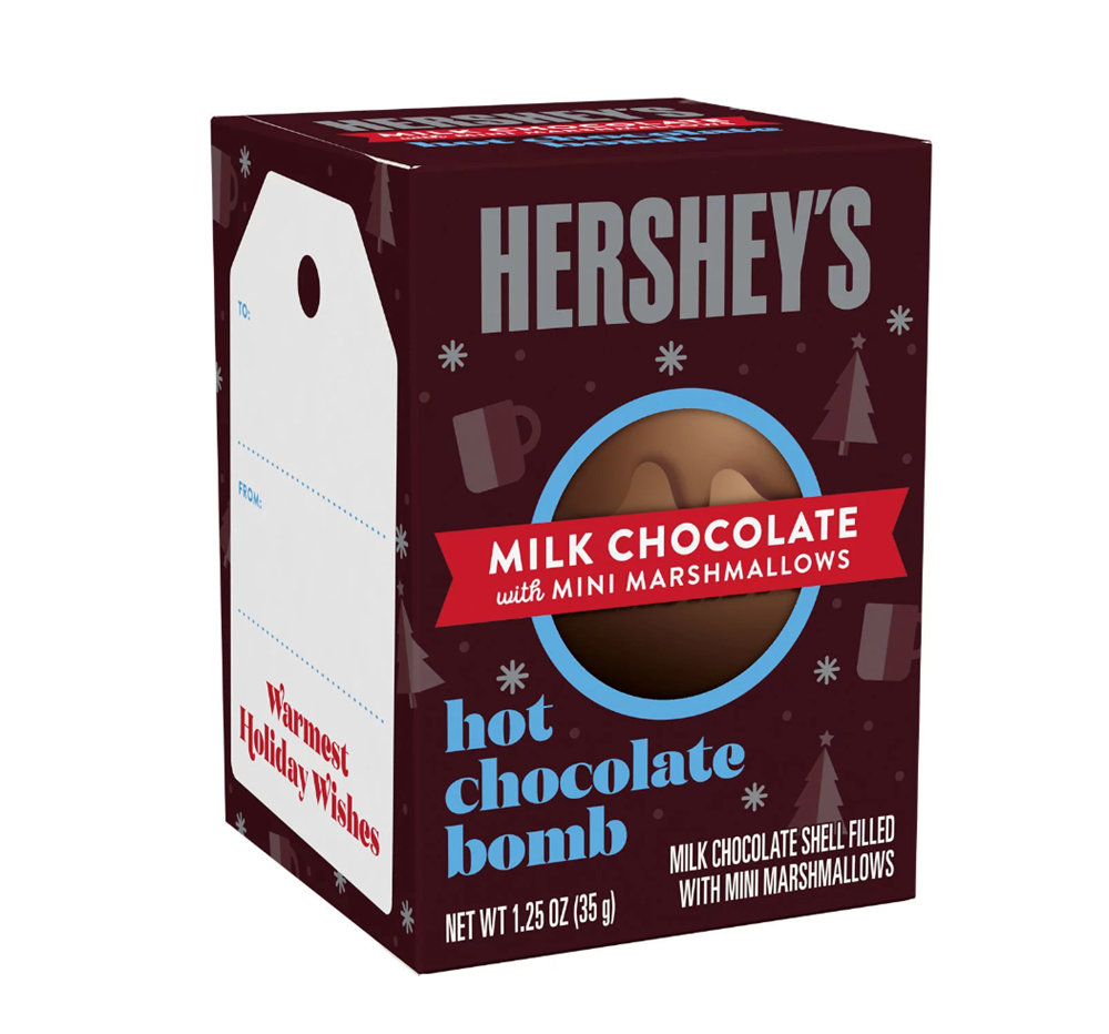 Hershey's Milk Chocolate Cocoa Bomb with Mini Marshmallows 1.25oz