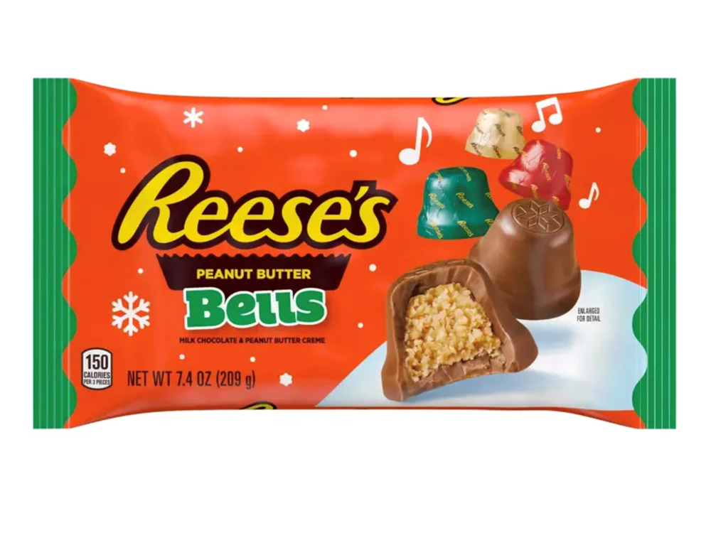 Reese's Christmas Peanut Butter Bells 7.4oz