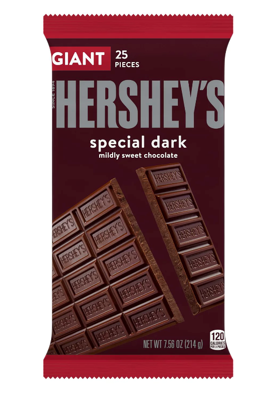 Hershey's Special Dark Giant Bar 7.56oz
