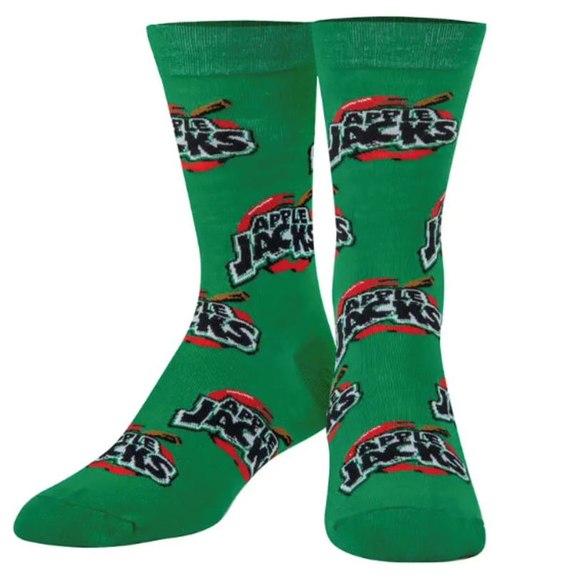 Crazy Socks Apple Jacks Socks (1 Pair)