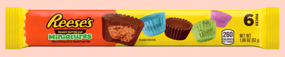 Reese's Miniatures Peanut Butter Cups 1.86oz