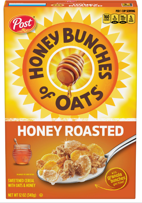 Honey Bunches of Oats Honey Roasted 12oz (BEST BY: MAR 25)