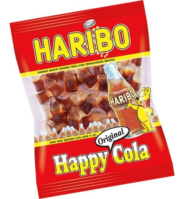 Haribo Happy Cola Gummi Bag 5oz