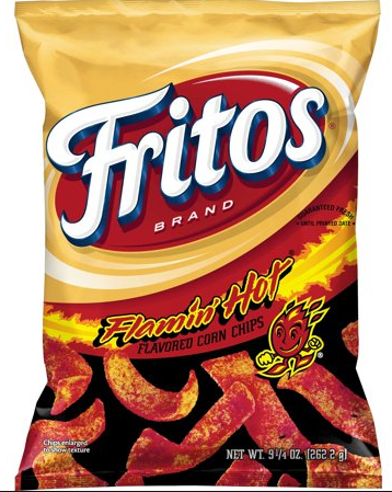 Fritos Flamin' Hot 9.25oz (best by: may 2026)