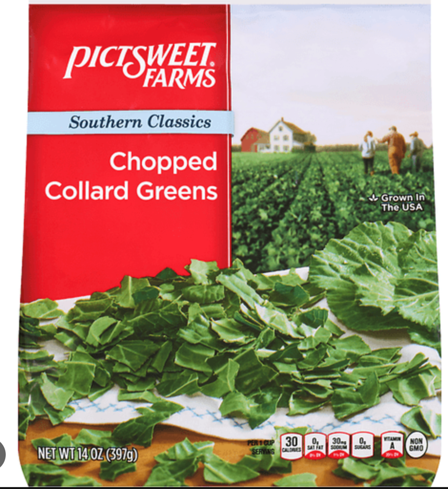 Pictsweet Chopped Collard Greens 28oz [Click & Collect Only]
