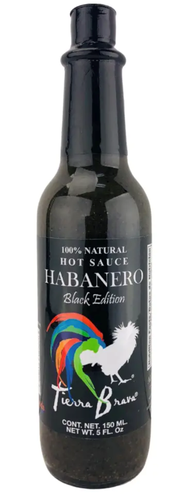 Tierra Brava Habanero Hot Sauce Black Edition 5oz (BEST BY: MARCH 25)