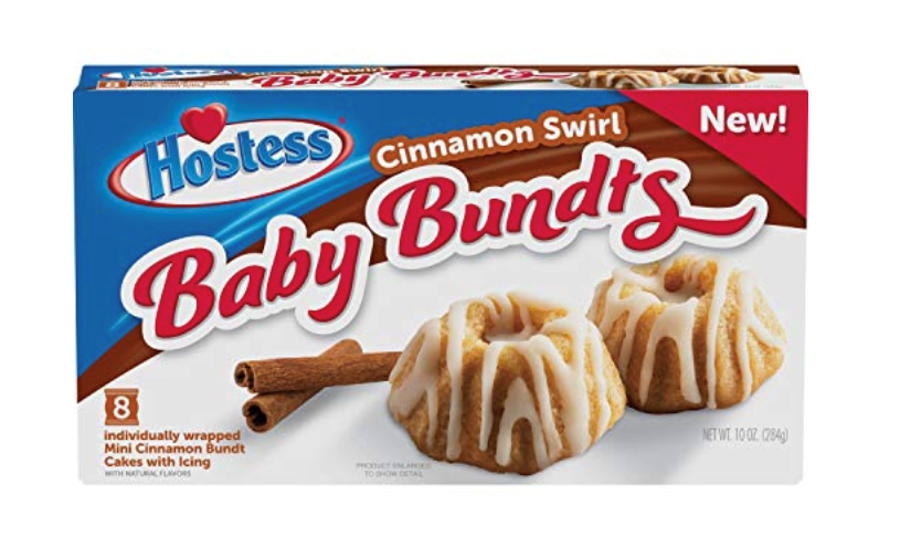 Hostess Baby Bundts Cinnamon Swirl 10.0oz