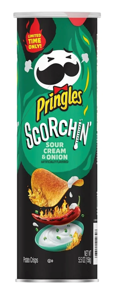 Pringles  Scorchin' Sour Cream 5.5oz