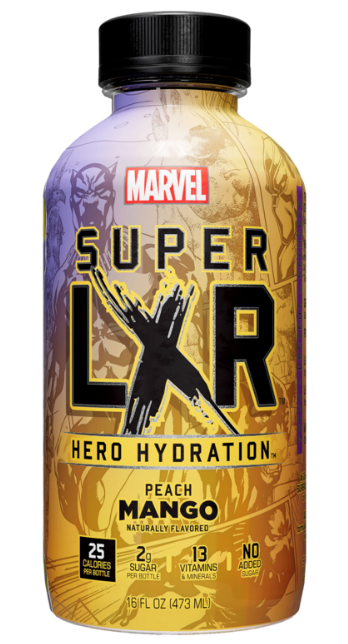 Super LXR Hero Hydration Peach Mango 16oz