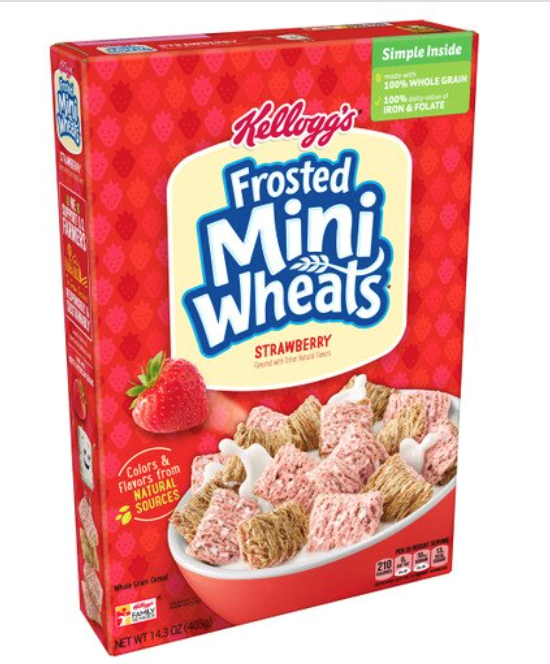 Frosted Mini Wheats Strawberry 14.3oz