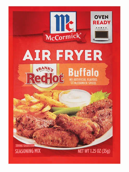 McCormick Air Fryer Buffalo Seasoning Mix 1.25oz