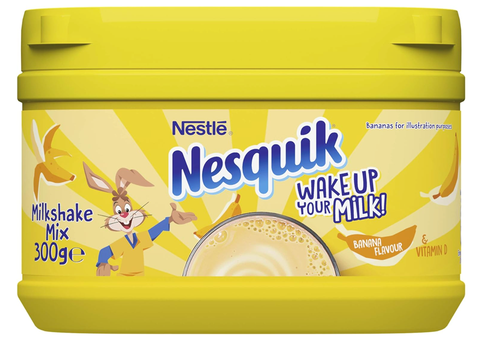 Nesquik Banana Flavor Milkshake Powder 10.5oz