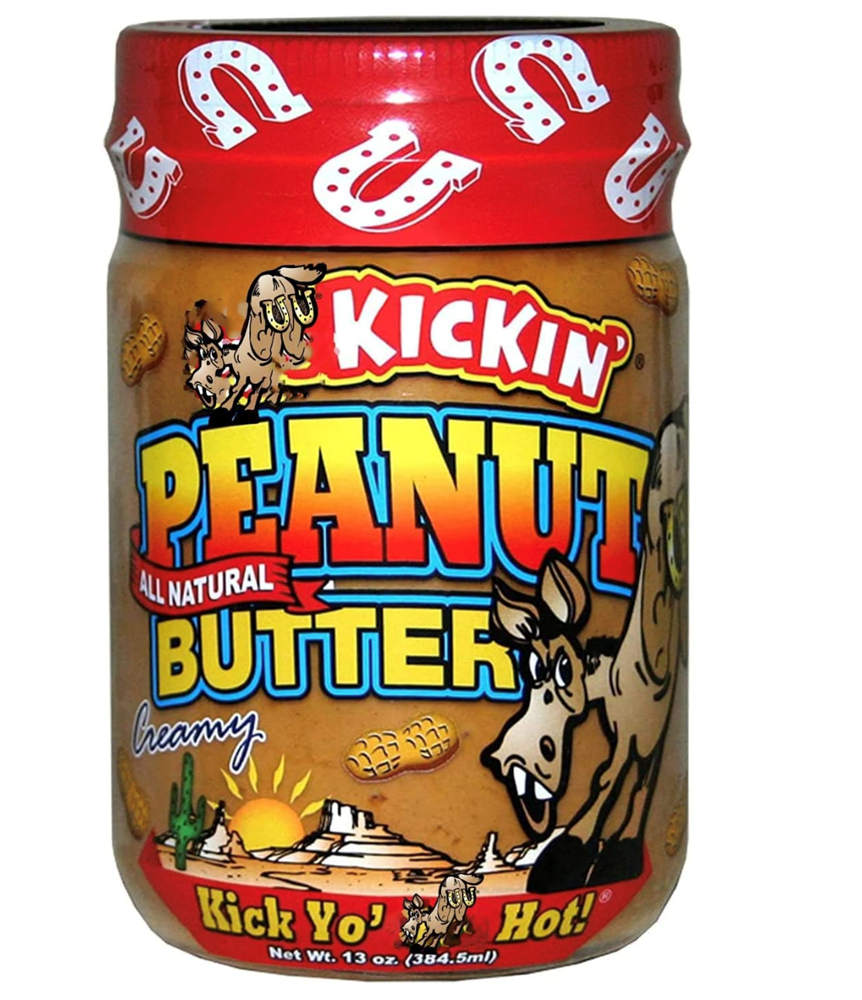 Ass Kickin' Creamy Peanut Butter 13oz