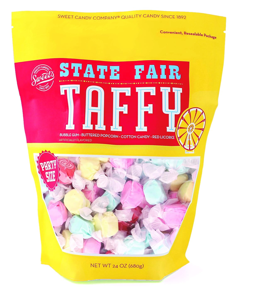Sweet's Assorted State Fair Taffy 24oz