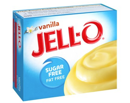 Jell-O Instant Sugar & Fat Free Vanilla Pudding Mix 1oz