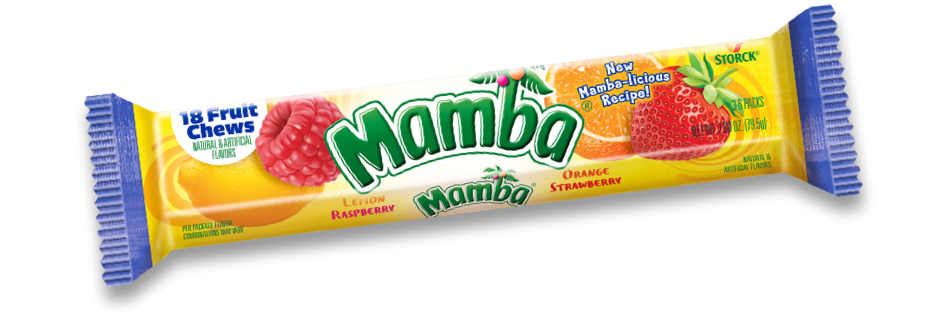 Mamba Original Fruit Chews 18pc