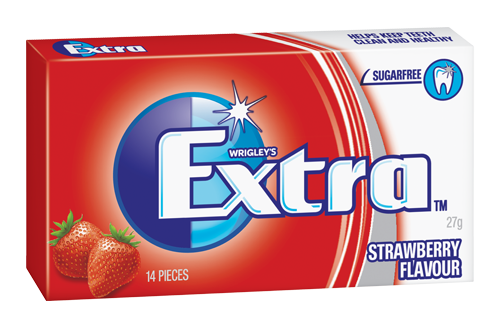 Wrigley's Extra Strawberry Gum 1.0oz