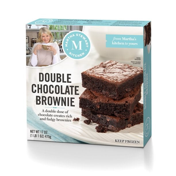 Martha Stewart Double Chocolate Brownie Frozen 16.75oz [Click & Collect Only]