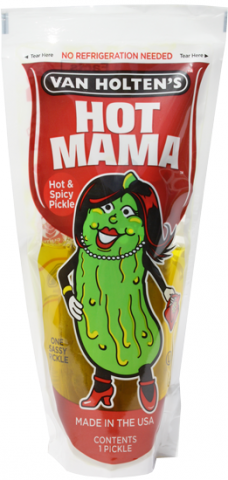 Van Holten's Hot Mama Pickle in a Pouch