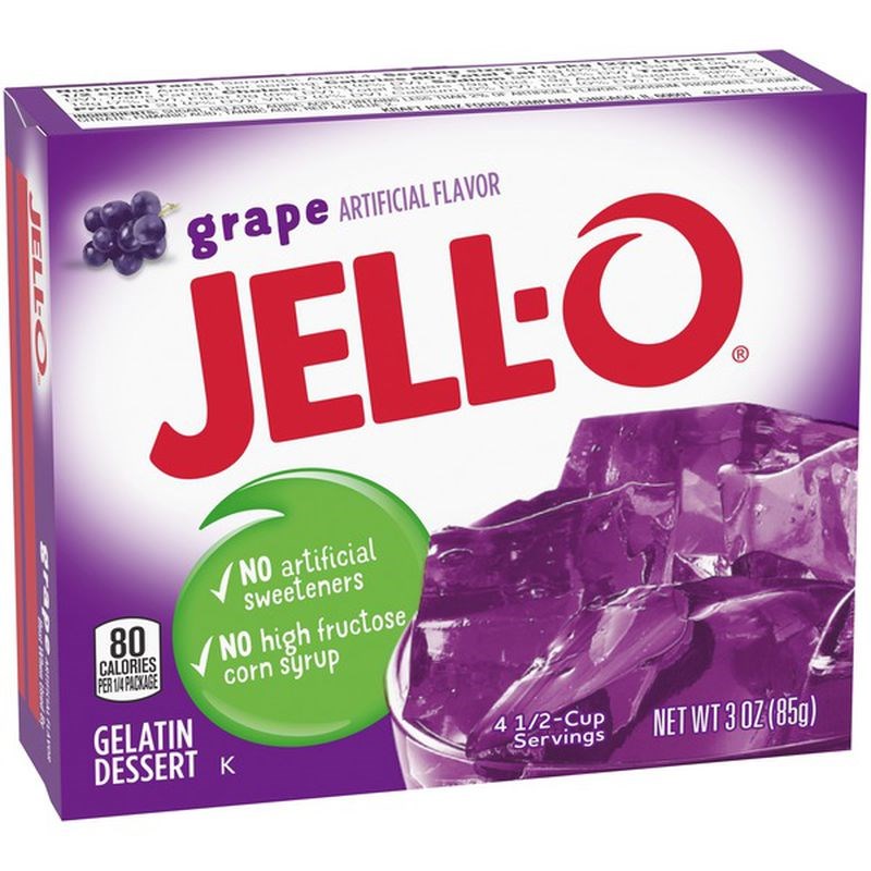 Jell-O Grape Gelatin Mix