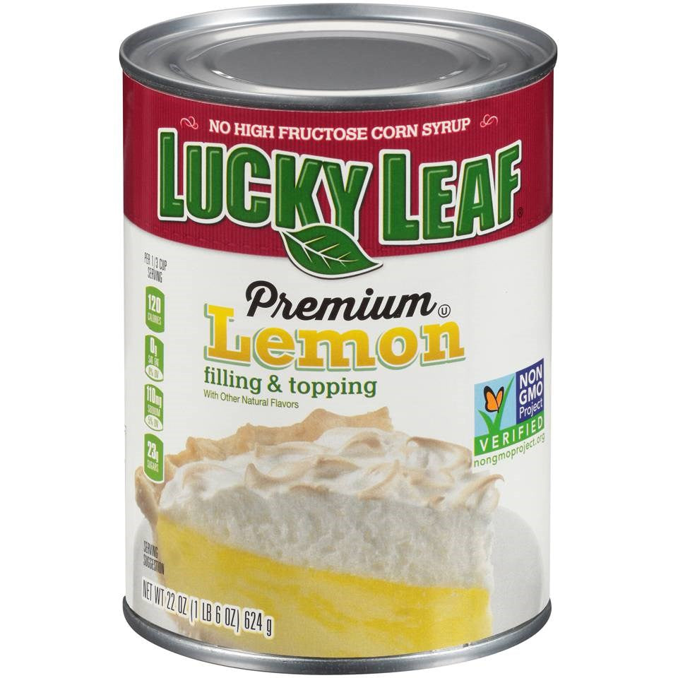 Lucky Leaf Premium Lemon Filling & Topping 22oz