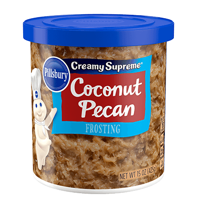 Pillsbury Creamy Supreme Coconut Pecan Flavored Frosting 15oz