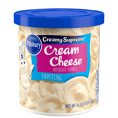 Pillsbury Creamy Supreme Cream Cheese Flavored  Frosting 16oz