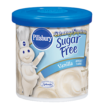 Pillsbury Creamy Supreme Sugar Free Vanilla Flavored Frosting 15oz