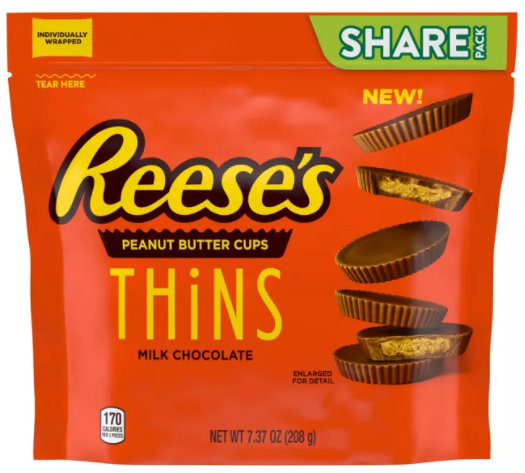 Reese's Thins Peanut Butter Cups 7.37oz – USAFoods