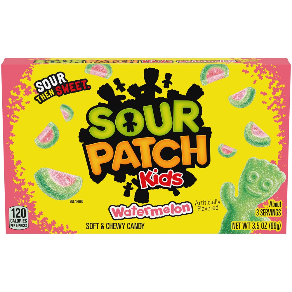 Sour Patch Kids Watermelon Soft & Chewy Candy 3.5oz