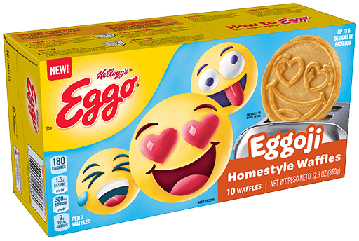 Eggo's Eggoji Waffles [Click & Collect Only] 12.3oz