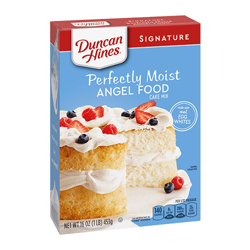 Duncan Hines Signature Perfectly Moist Angel Food Cake Mix 16oz