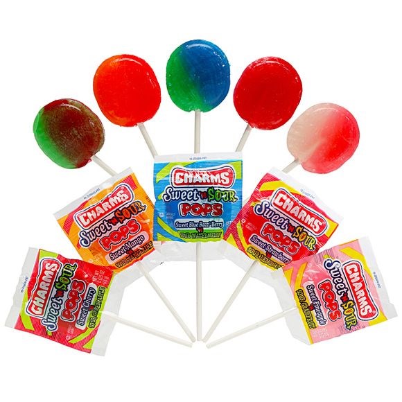 Charms Sweet 'n Sour Pops Assorted