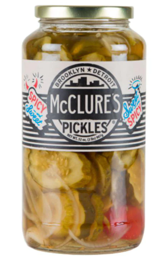McClure's Sweet & Spicy Crinkle Cut Pickles 907g