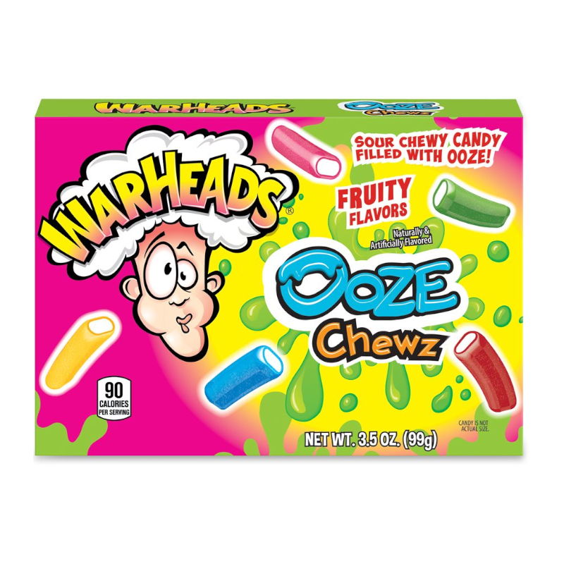 Warheads Ooze Chewz 99G